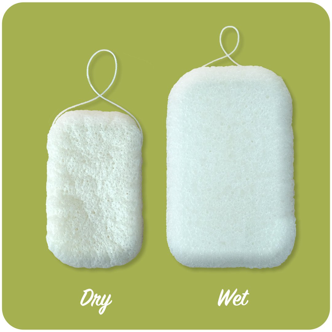 Konjac Sponge - Herbalshire Handmade Herbal Products