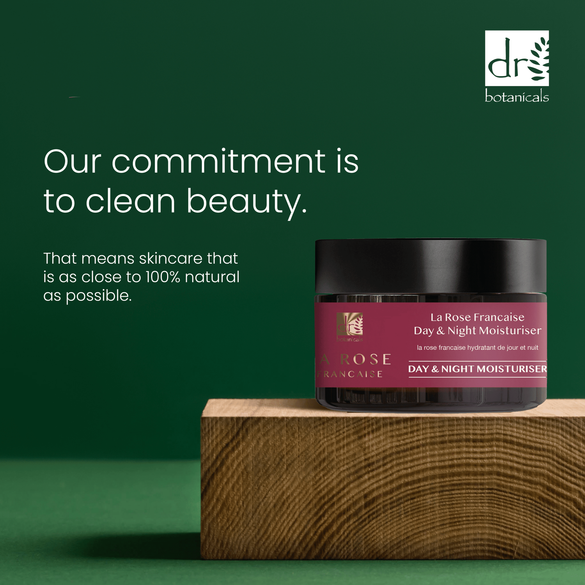 La Rose Francaise Duo Day & Night Moisturiser 50ml - Herbalshire Handmade Herbal Products