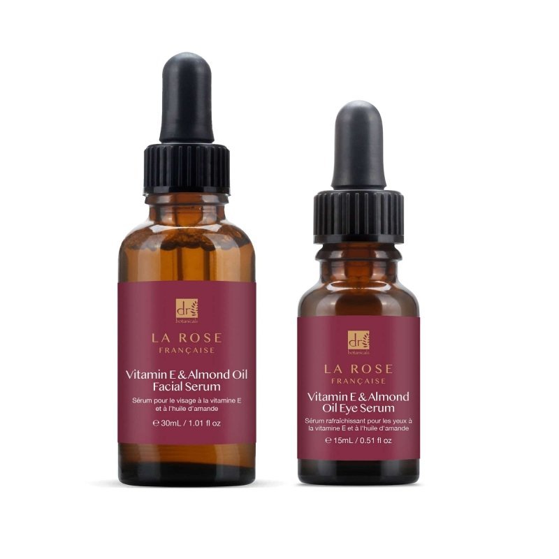 La Rose Francaise Face Serum & Eye Serum Kit - Herbalshire Handmade Herbal Products