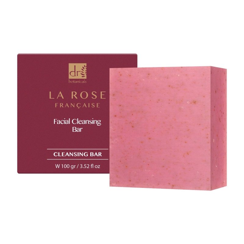 La Rose Francaise Facial Cleansing Bar 100g - Herbalshire Handmade Herbal Products