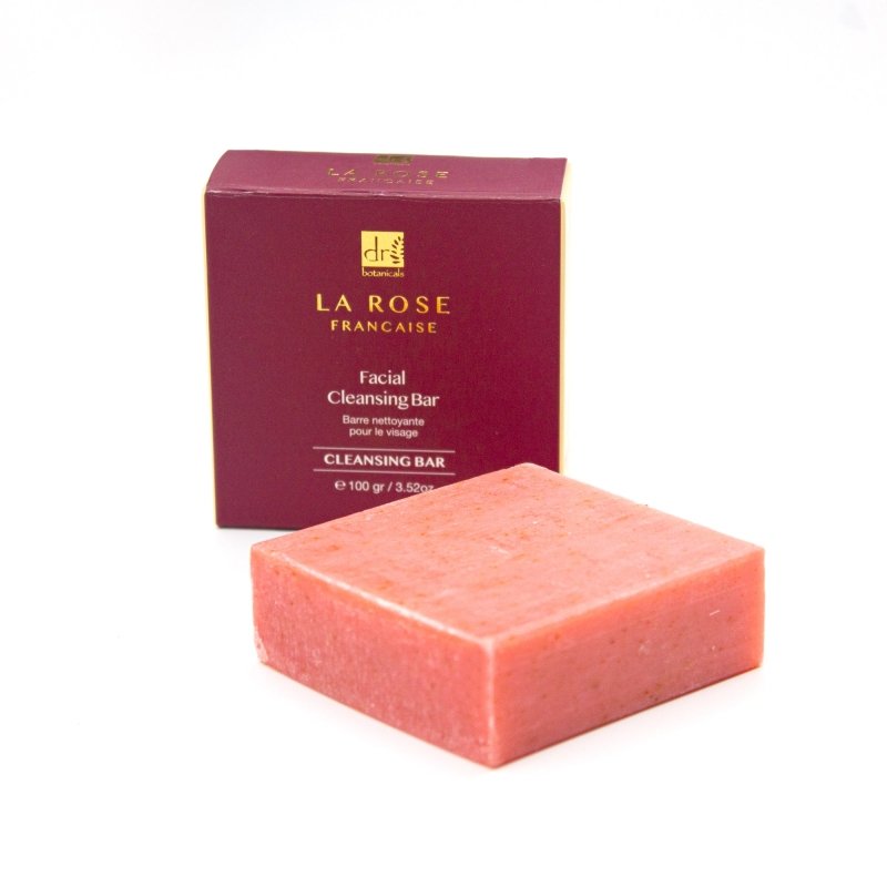 La Rose Francaise Facial Cleansing Bar 100g - Herbalshire Handmade Herbal Products