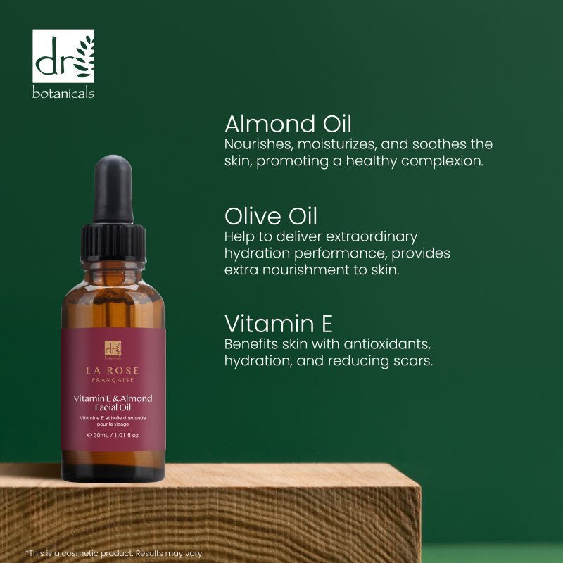 La Rose Francaise Facial Oil 30ml - Herbalshire Handmade Herbal Products