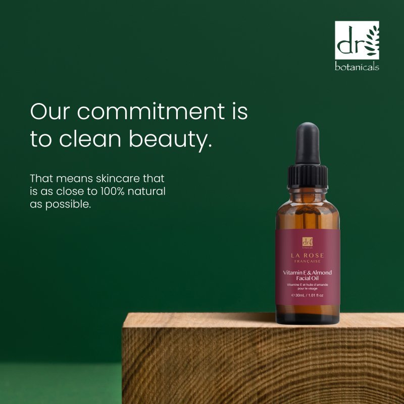 La Rose Francaise Facial Oil 30ml - Herbalshire Handmade Herbal Products