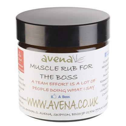 Bosses Muscle Rub - Handmade in Yorkshire with Natural Ingredients, Perfect Chr