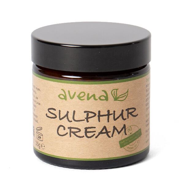 Sulphur Soap 3 Pack x 200g & Sulphur Cream set - Enriched with Vitamin E, Suita