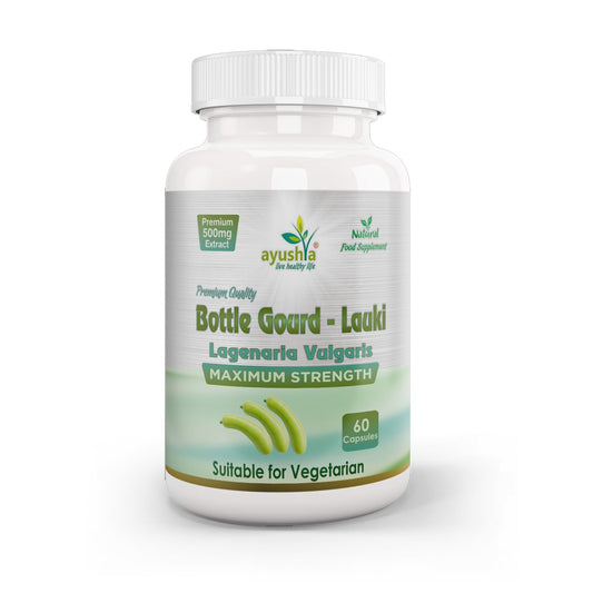 Lauki Calabase Bottle Gourd Capsule - Herbalshire Handmade Herbal Products