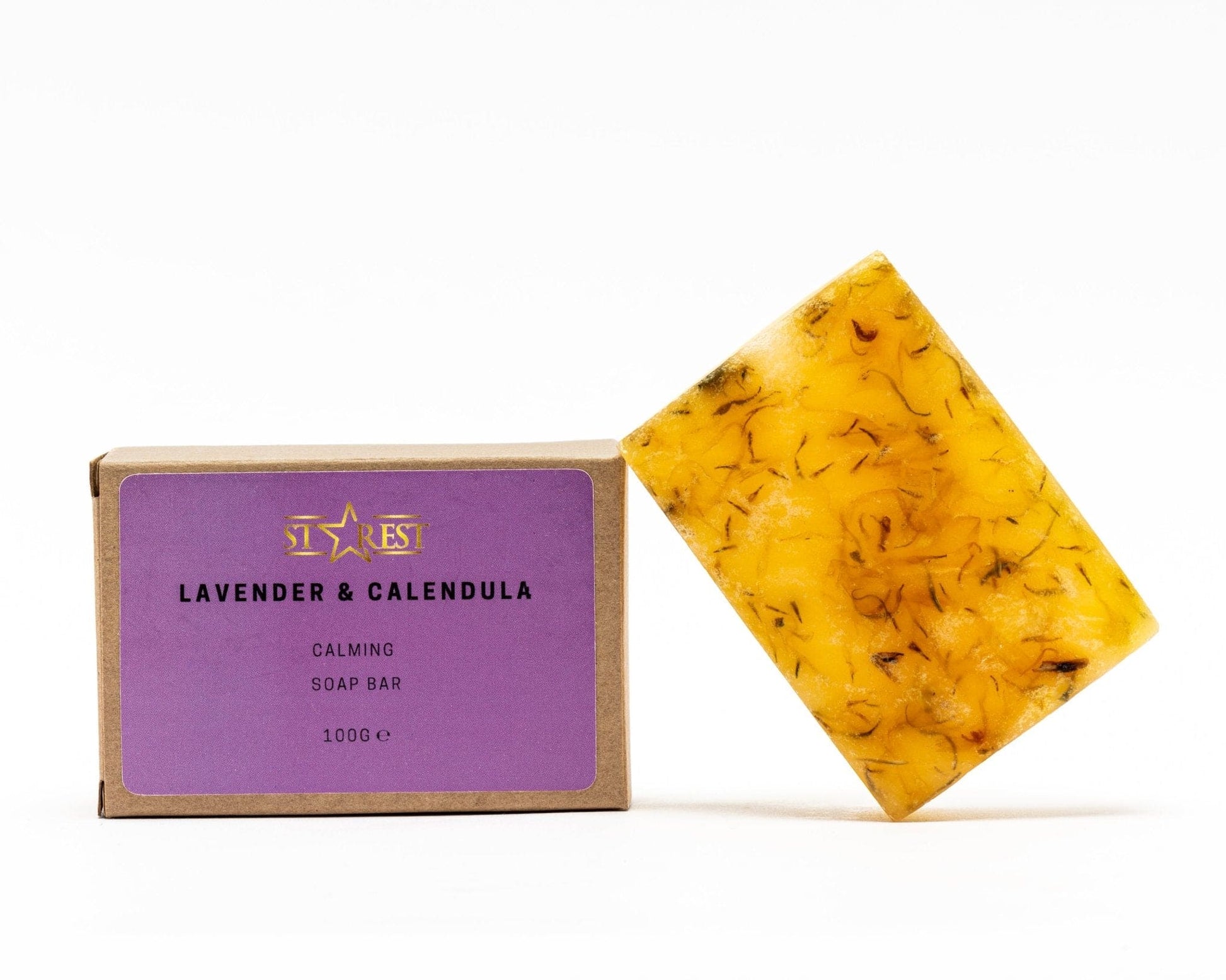 Lavender and Calendula Soap - Herbalshire Handmade Herbal Products