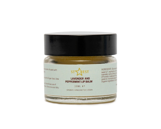 Lavender and Peppermint Lip Balm - Herbalshire Handmade Herbal Products