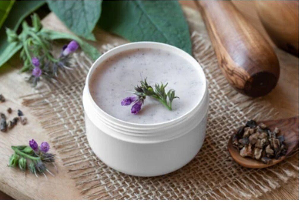 Lavender Moisturising Skin Cream Natural Handmade Face & Body Cream for Dry Skin - Herbalshire Handmade Herbal Products
