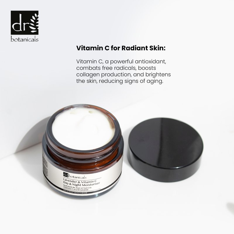 Lavender & Vitamin C Day & Night Moisturiser - Herbalshire Handmade Herbal Products