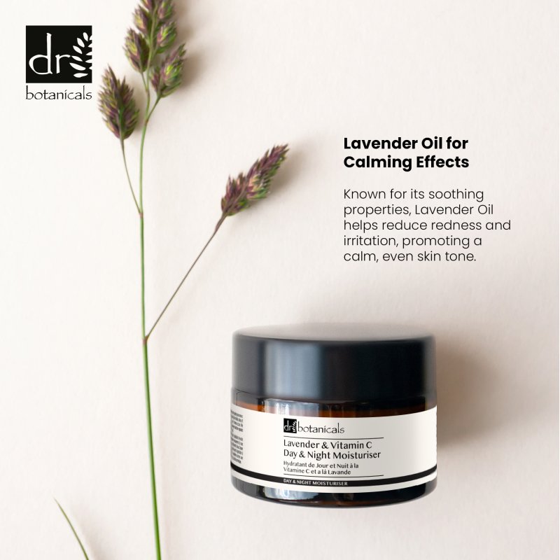 Lavender & Vitamin C Day & Night Moisturiser - Herbalshire Handmade Herbal Products