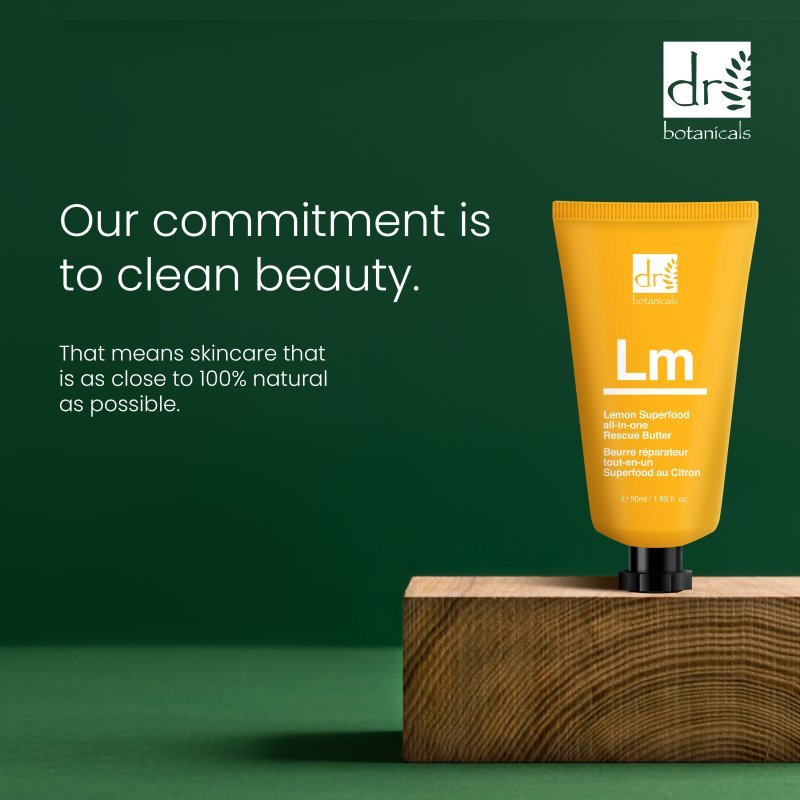 Lemon Superfood All - In - One Rescue Butter 50ml (Uncartoned) - Herbalshire Handmade Herbal Products