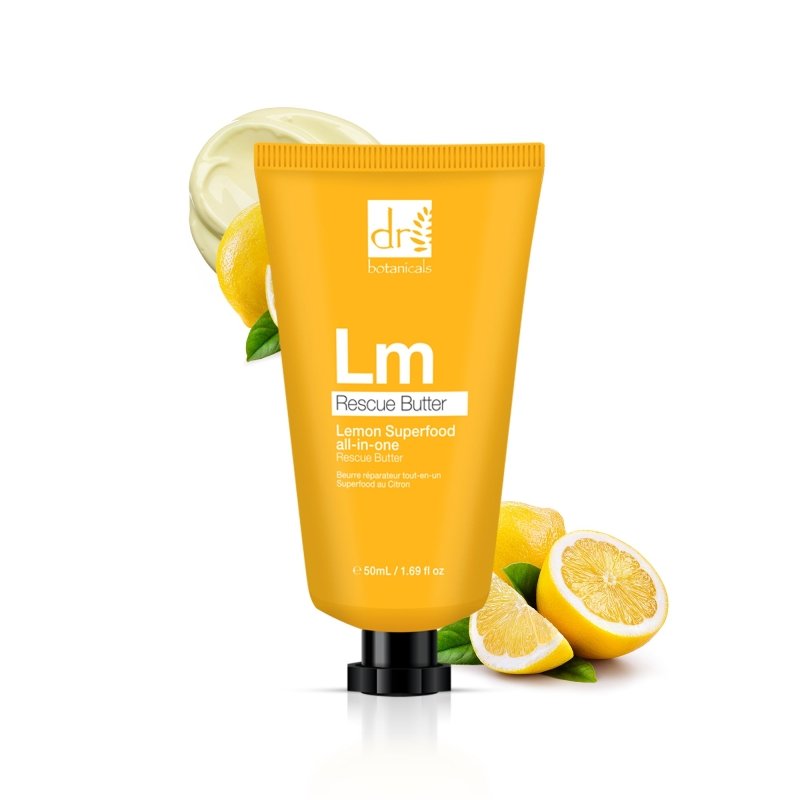 Lemon Superfood All - In - One Rescue Butter 50ml - Herbalshire Handmade Herbal Products