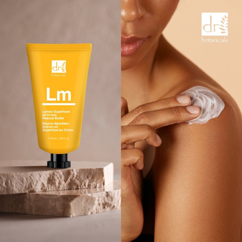 Lemon Superfood All - In - One Rescue Butter 50ml - Herbalshire Handmade Herbal Products