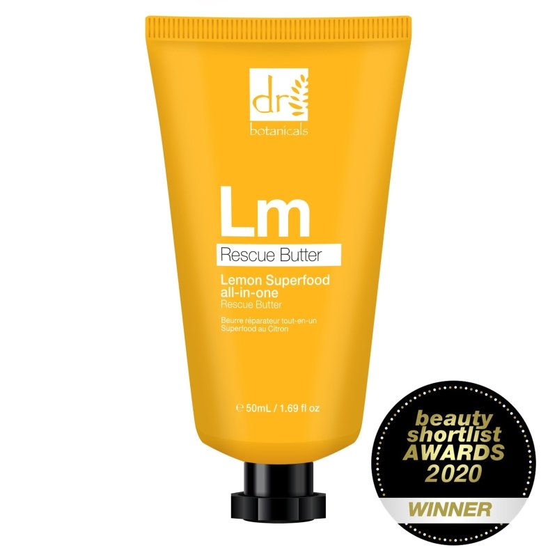 Lemon Superfood All - In - One Rescue Butter 50ml - Herbalshire Handmade Herbal Products