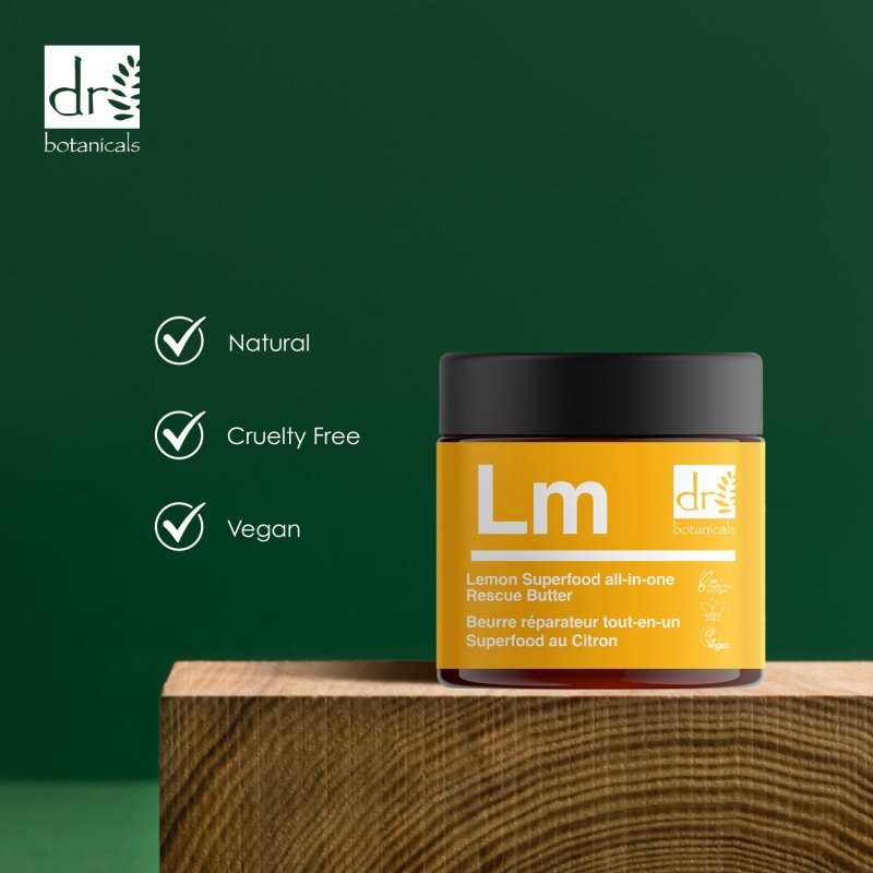 Lemon Superfood All - In - One Rescue Butter 60ml - Herbalshire Handmade Herbal Products