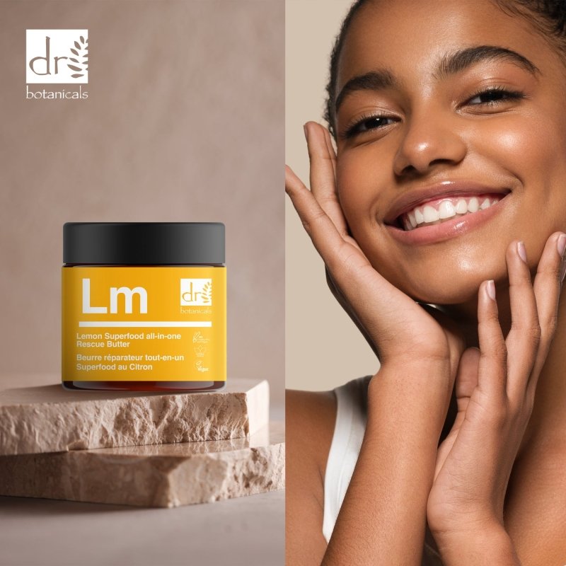 Lemon Superfood All - In - One Rescue Butter 60ml - Herbalshire Handmade Herbal Products