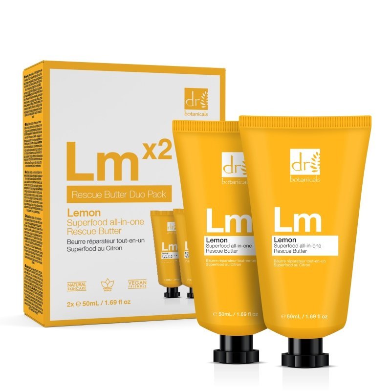 Lemon Superfood all - in - one Rescue Butter x2 - Herbalshire Handmade Herbal Products