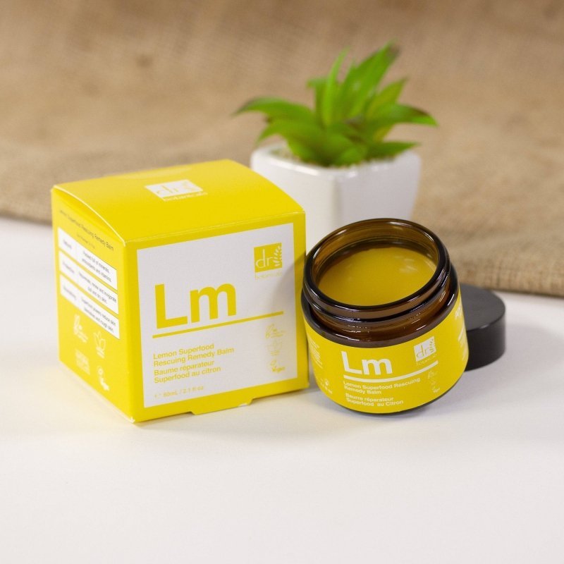 Lemon Superfood Rescuing Remedy Balm 60ml - Herbalshire Handmade Herbal Products