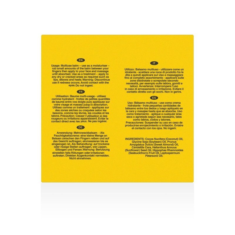 Lemon Superfood Rescuing Remedy Balm 60ml - Herbalshire Handmade Herbal Products