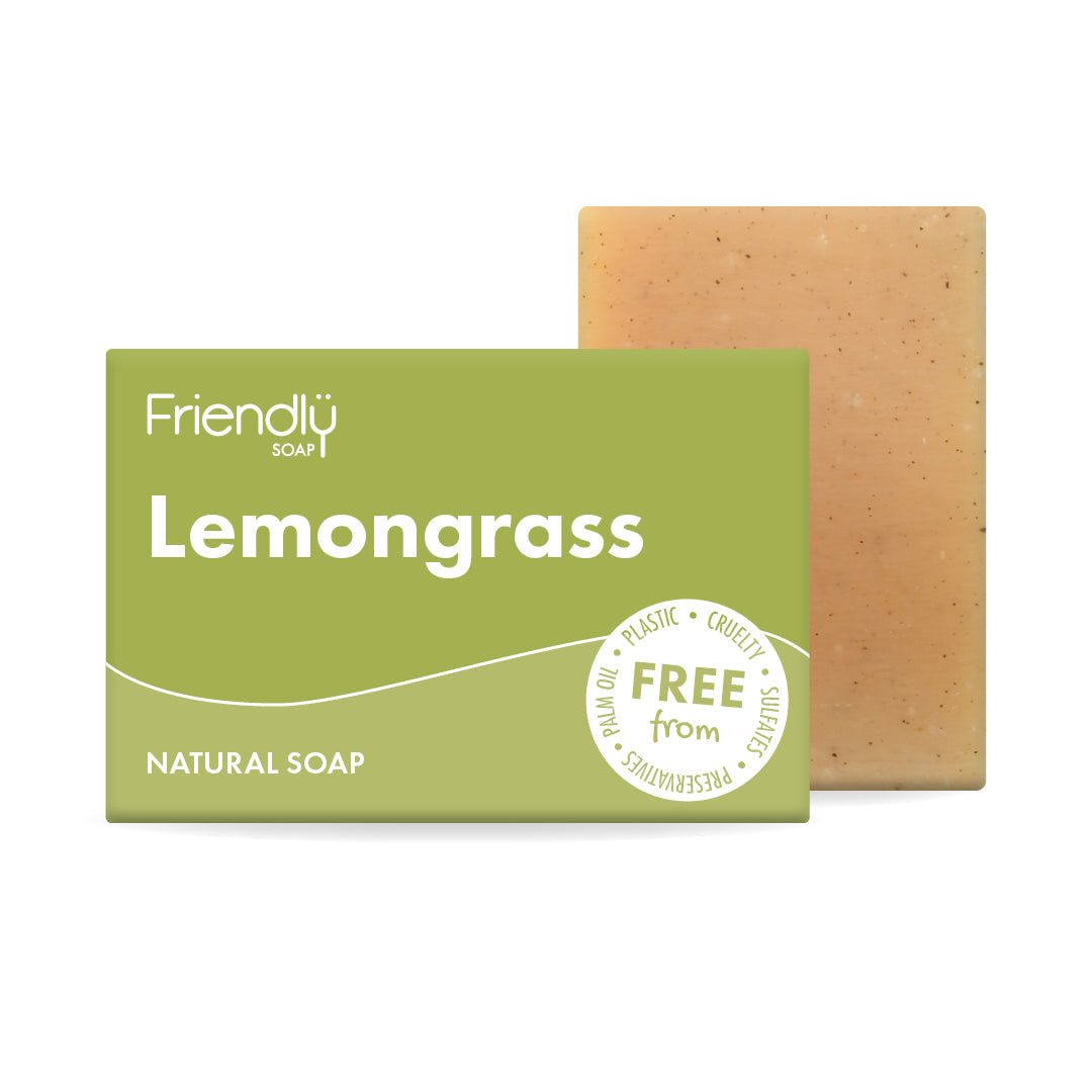 Lemongrass Natural Soap - Herbalshire Handmade Herbal Products
