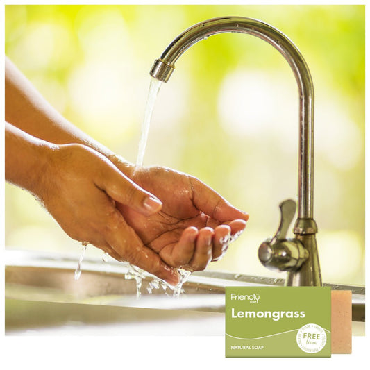 Lemongrass Natural Soap - Herbalshire Handmade Herbal Products