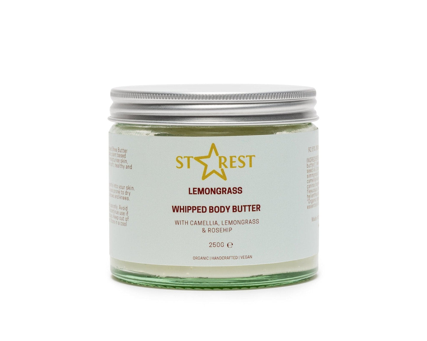 Lemongrass Whipped Body Butter - Herbalshire Handmade Herbal Products