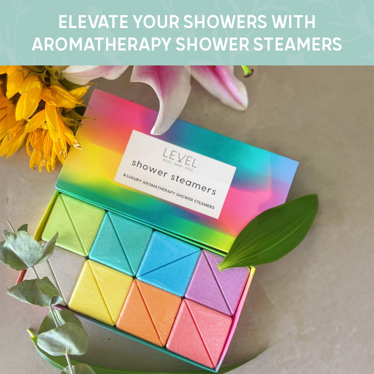 Shower Steamers - Energising (Old Packaging Design)