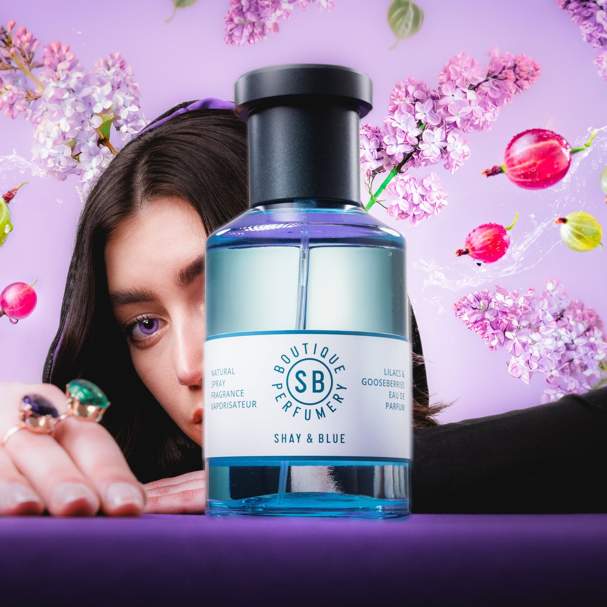 Lilacs & Gooseberries Fragrance 100ml - Herbalshire Handmade Herbal Products