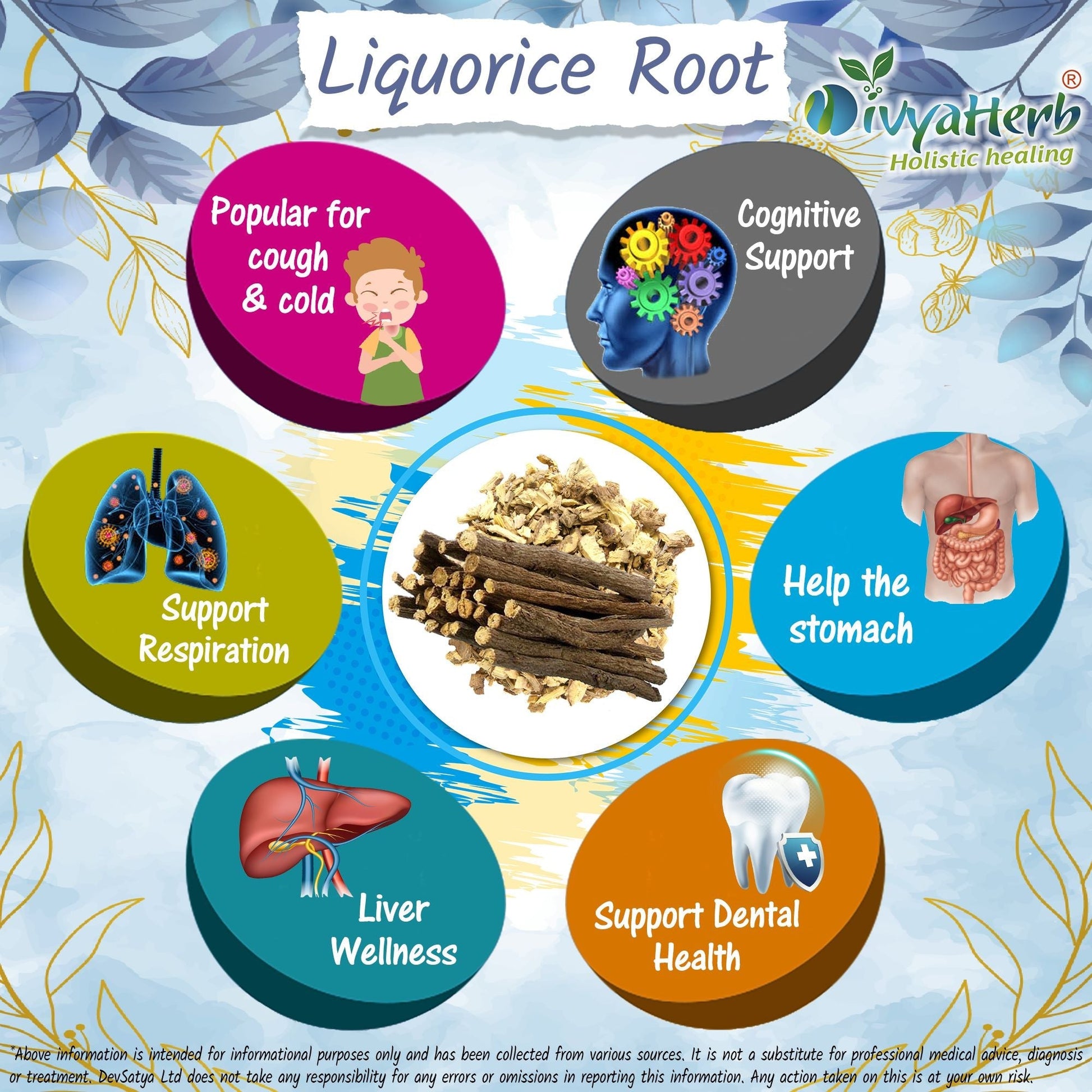 Liquorice Root Powder (Yastimadhu - Mulethi - Jethimadh) - Herbalshire Handmade Herbal Products
