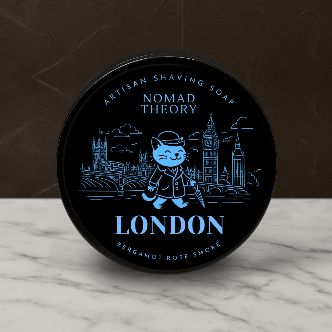 London Shaving Soap - Herbalshire Handmade Herbal Products