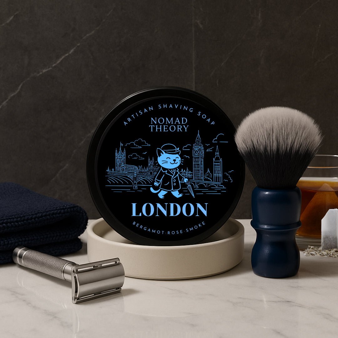 London Shaving Soap - Herbalshire Handmade Herbal Products