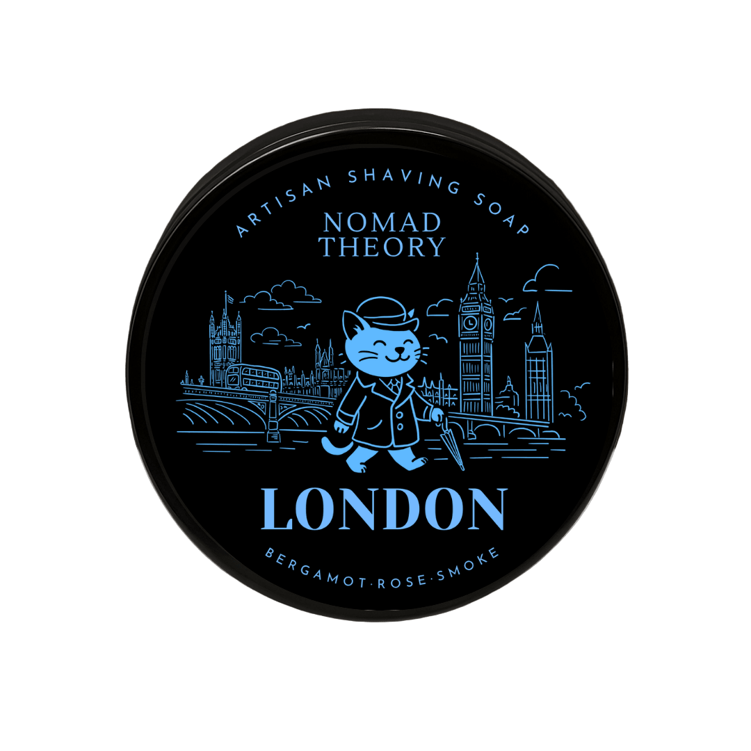 London Shaving Soap - Herbalshire Handmade Herbal Products
