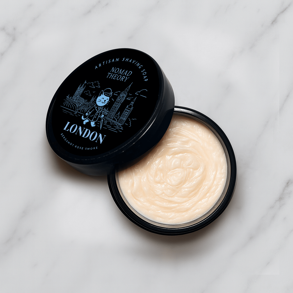 London Shaving Soap - Herbalshire Handmade Herbal Products