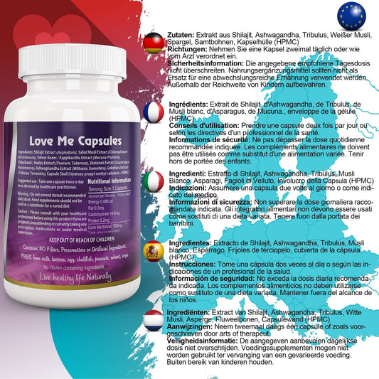 Love Me Capsule - Herbalshire Handmade Herbal Products