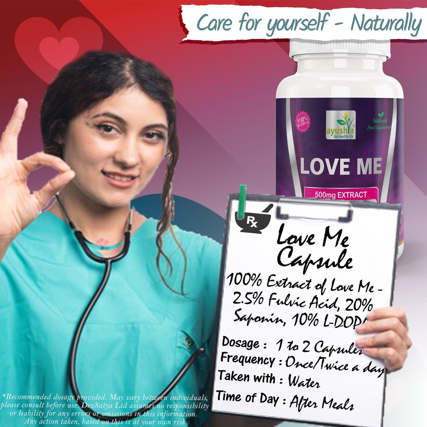 Love Me Capsule - Herbalshire Handmade Herbal Products