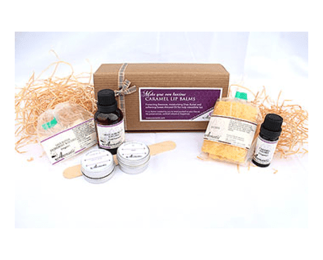 Luscious Caramel Lip Balm Gift Pack - Herbalshire Handmade Herbal Products