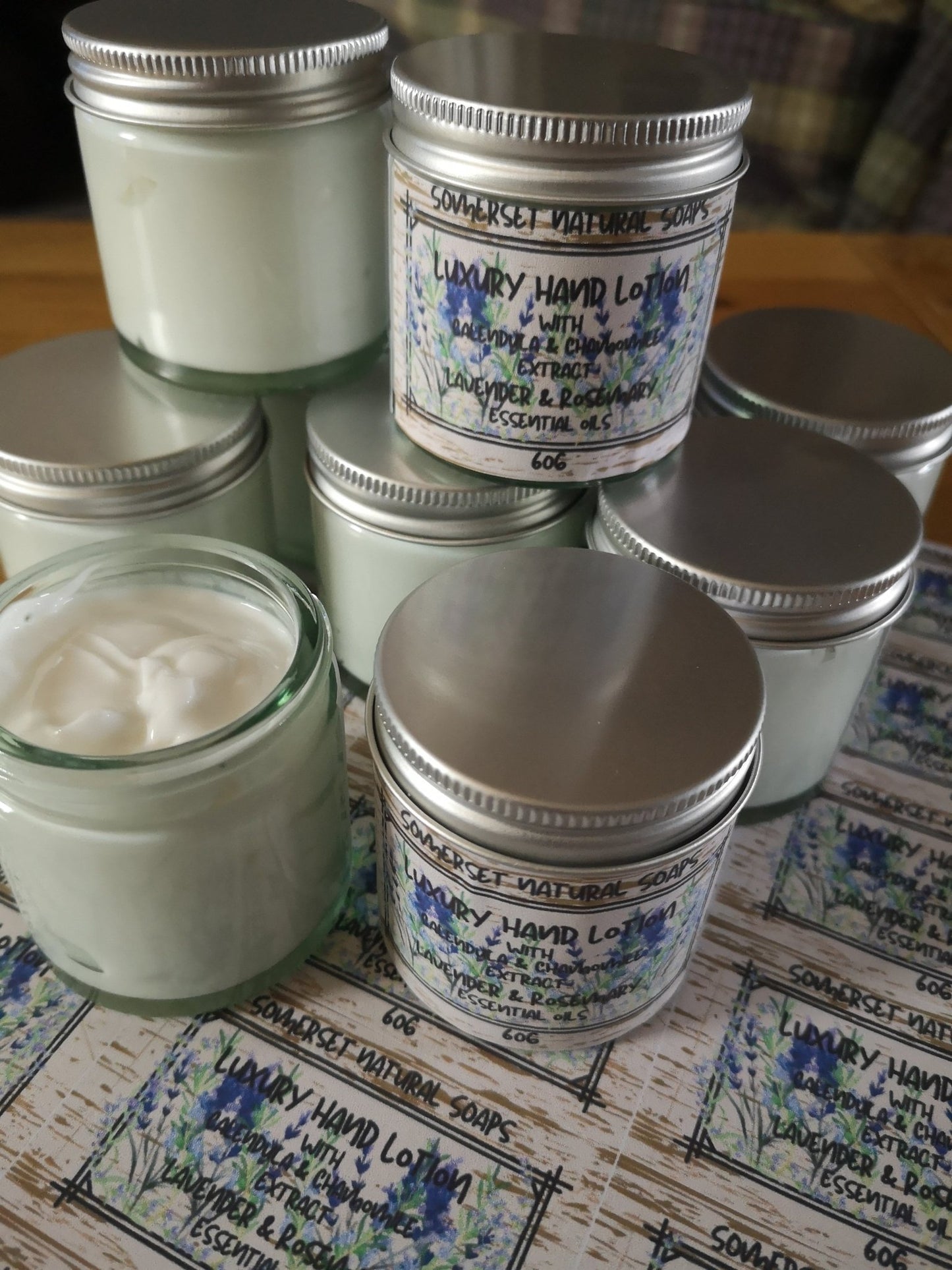 Luxury Hand lotion - Herbalshire Handmade Herbal Products