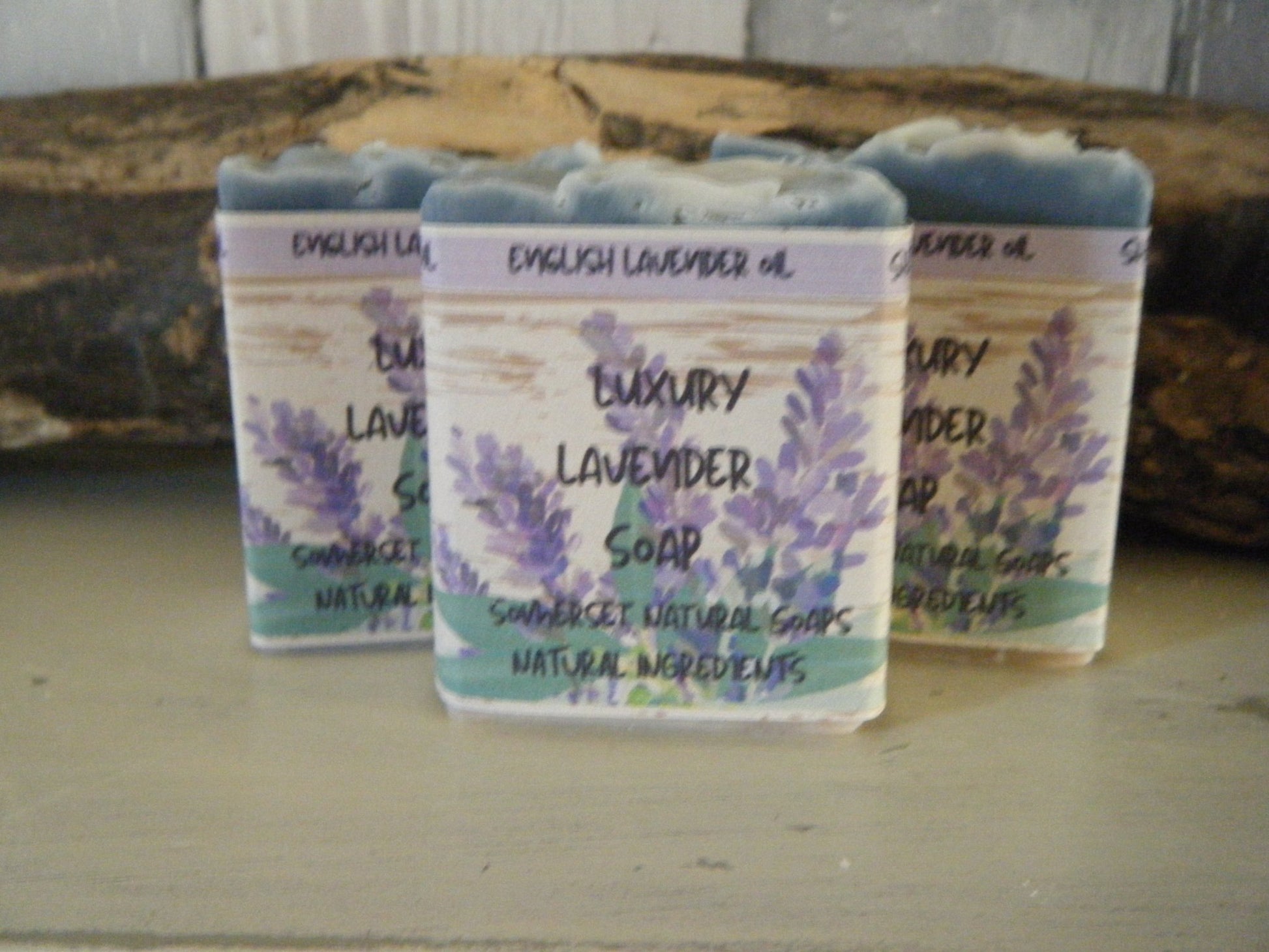 Luxury Lavender Vegan Soap - Herbalshire Handmade Herbal Products