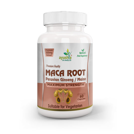 Maca Root Capsule - Herbalshire Handmade Herbal Products