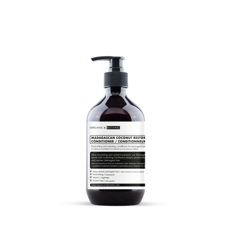 Madagascan Coconut Restoring Conditioner 500ml - Herbalshire Handmade Herbal Products