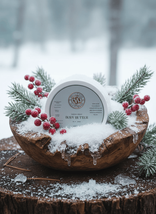 Mafura Frost Winter Skin Renewal Body Butter - Herbalshire Handmade Herbal Products