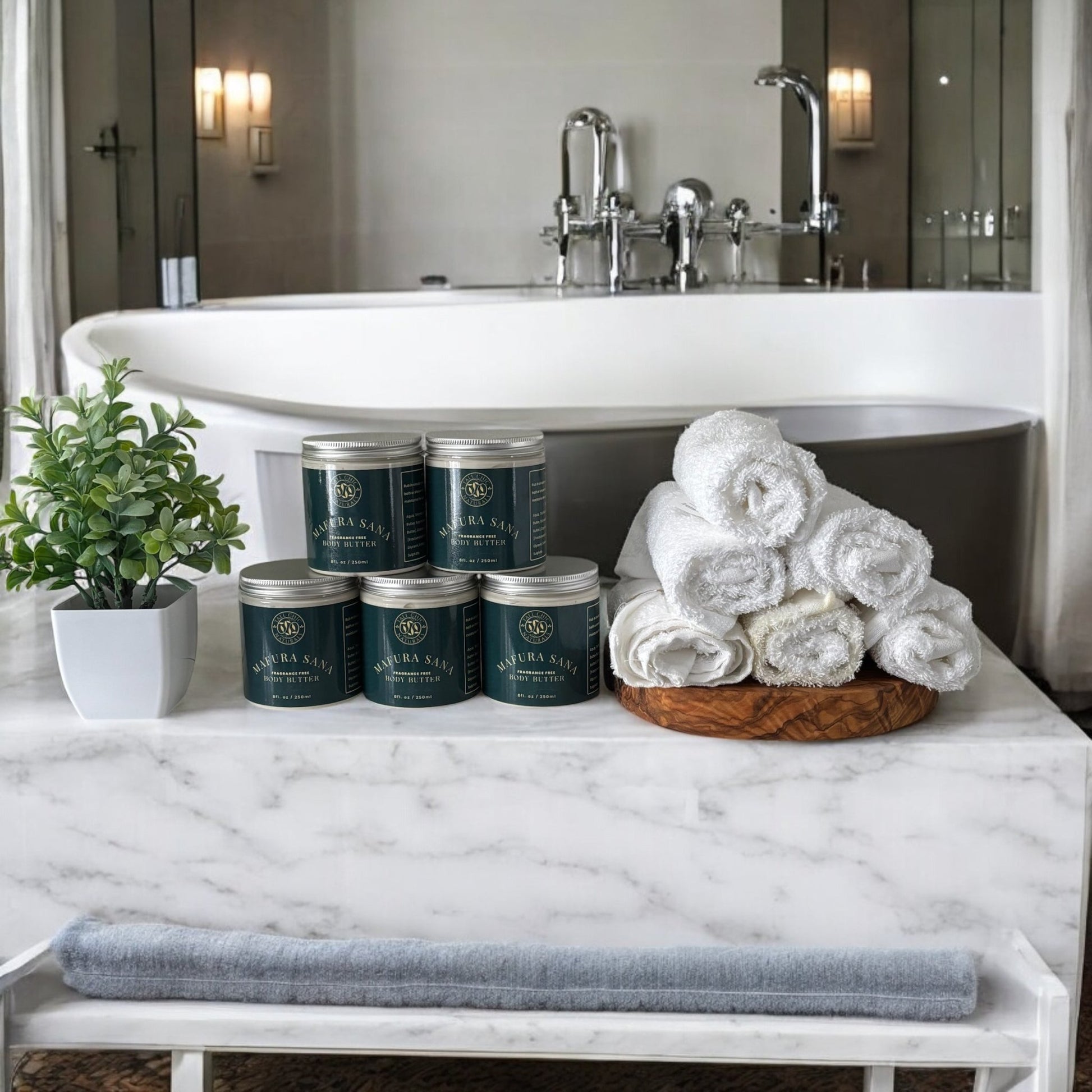 Mafura Sana Fragrance Free Body Butter - Herbalshire Handmade Herbal Products