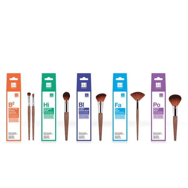 Make Up Brushes Kit - Herbalshire Handmade Herbal Products