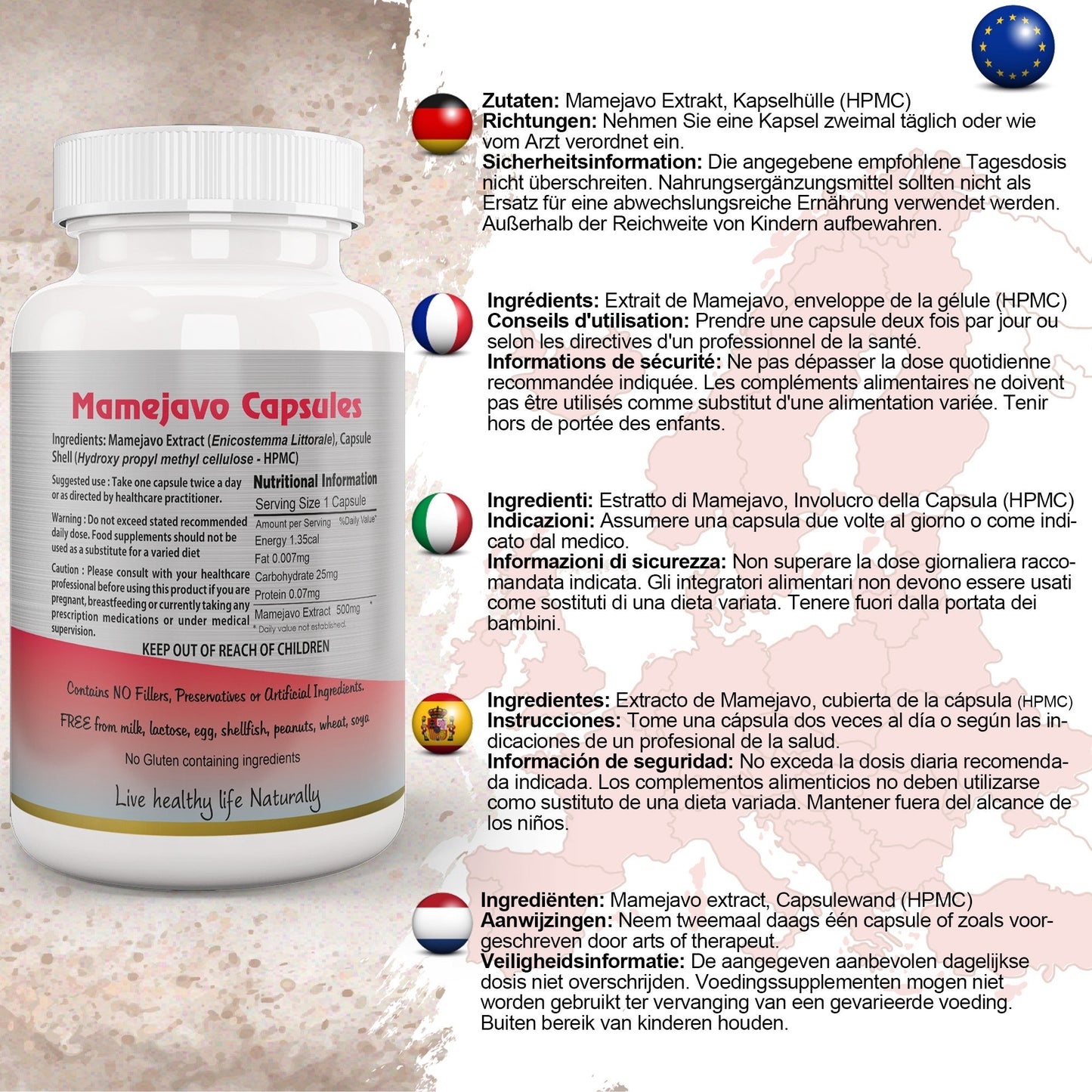 Mamejavo Capsule - Herbalshire Handmade Herbal Products