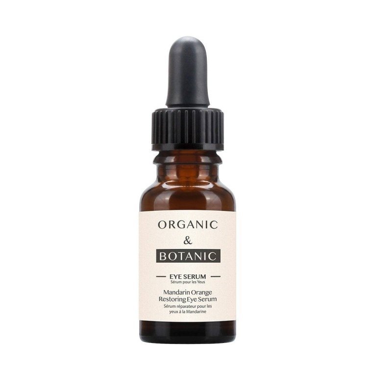 Mandarin Orange Brightening Eye Serum - 15ml - Depuffing & Hydrating with Vitamin C, Aloe Vera, & Sea Buckthorn for Radiant, Youthful Eyes - Herbalshire Handmade Herbal Products