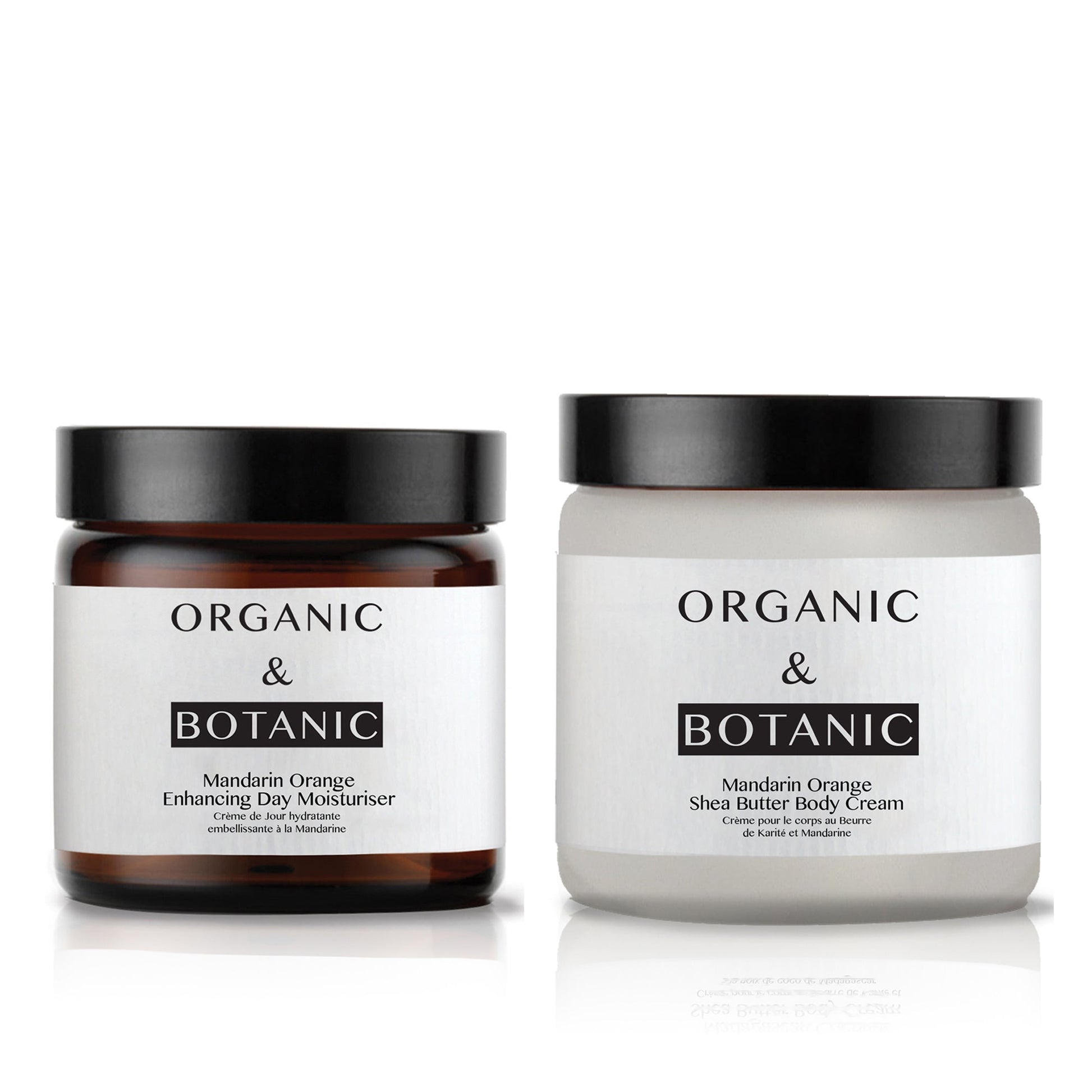 Mandarin Orange Enhancing Face + Body Moisturising Kit - Herbalshire Handmade Herbal Products