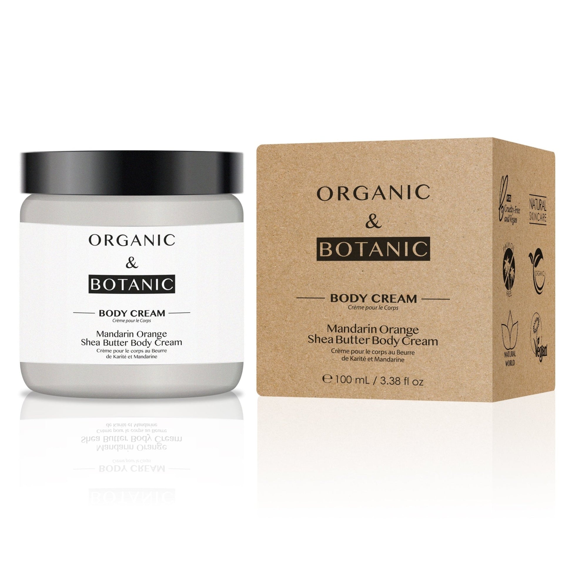 Mandarin Orange Enhancing Face + Body Moisturising Kit - Herbalshire Handmade Herbal Products