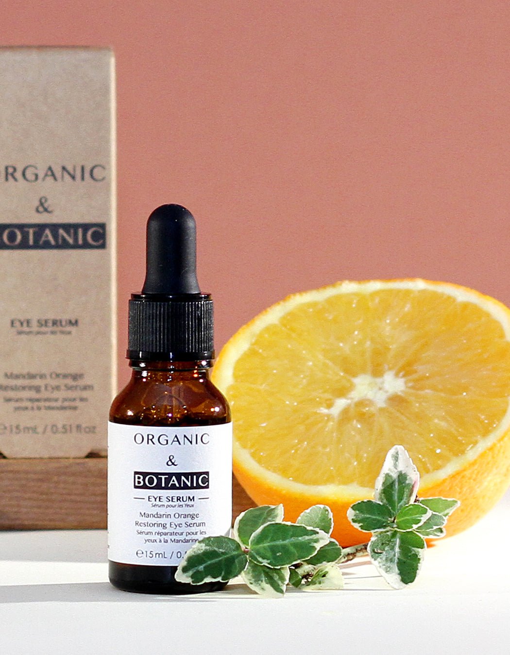 Mandarin Orange Restorative Eye Serum 15ml - Herbalshire Handmade Herbal Products