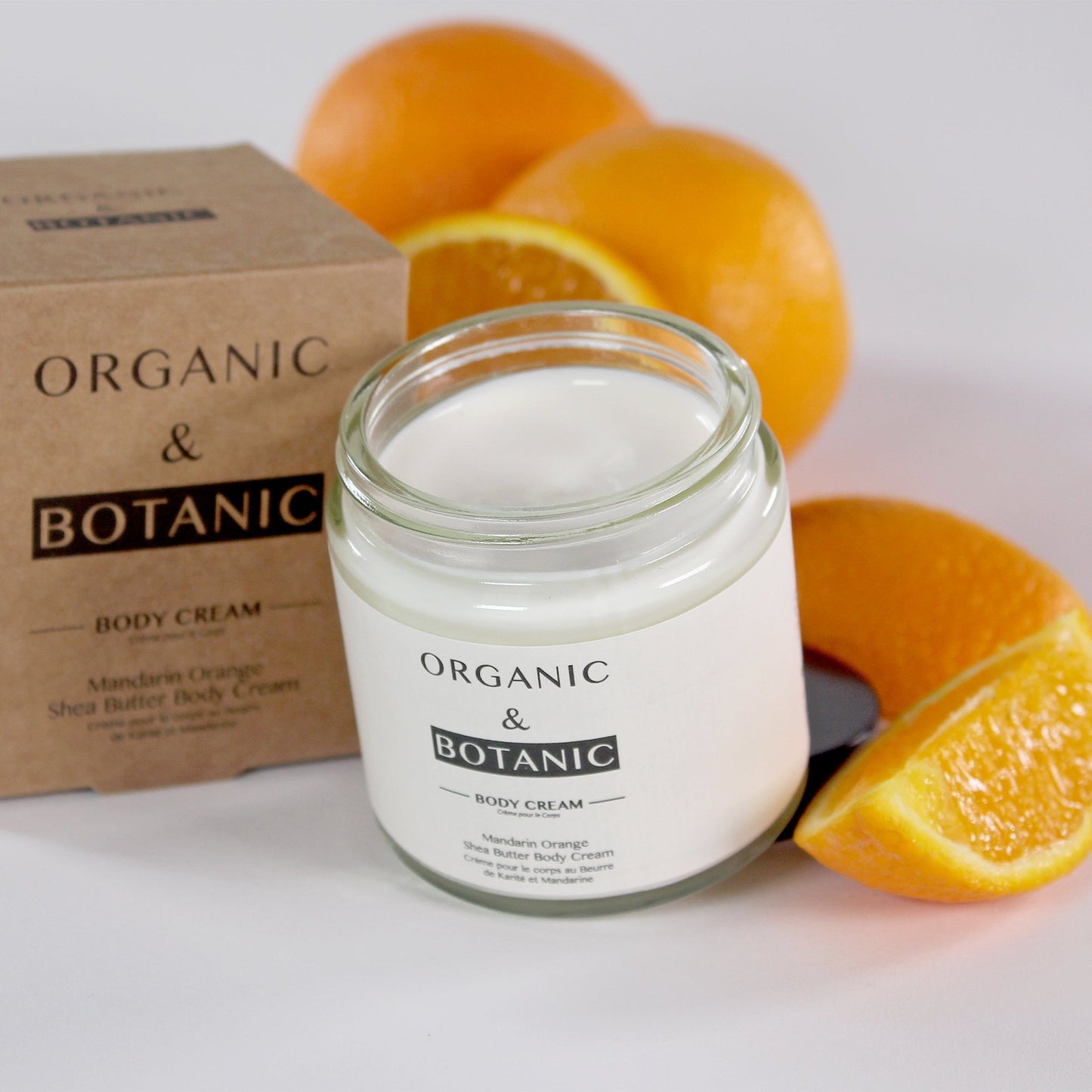 Mandarin Orange Shea Butter Body Cream 100ml - Herbalshire Handmade Herbal Products